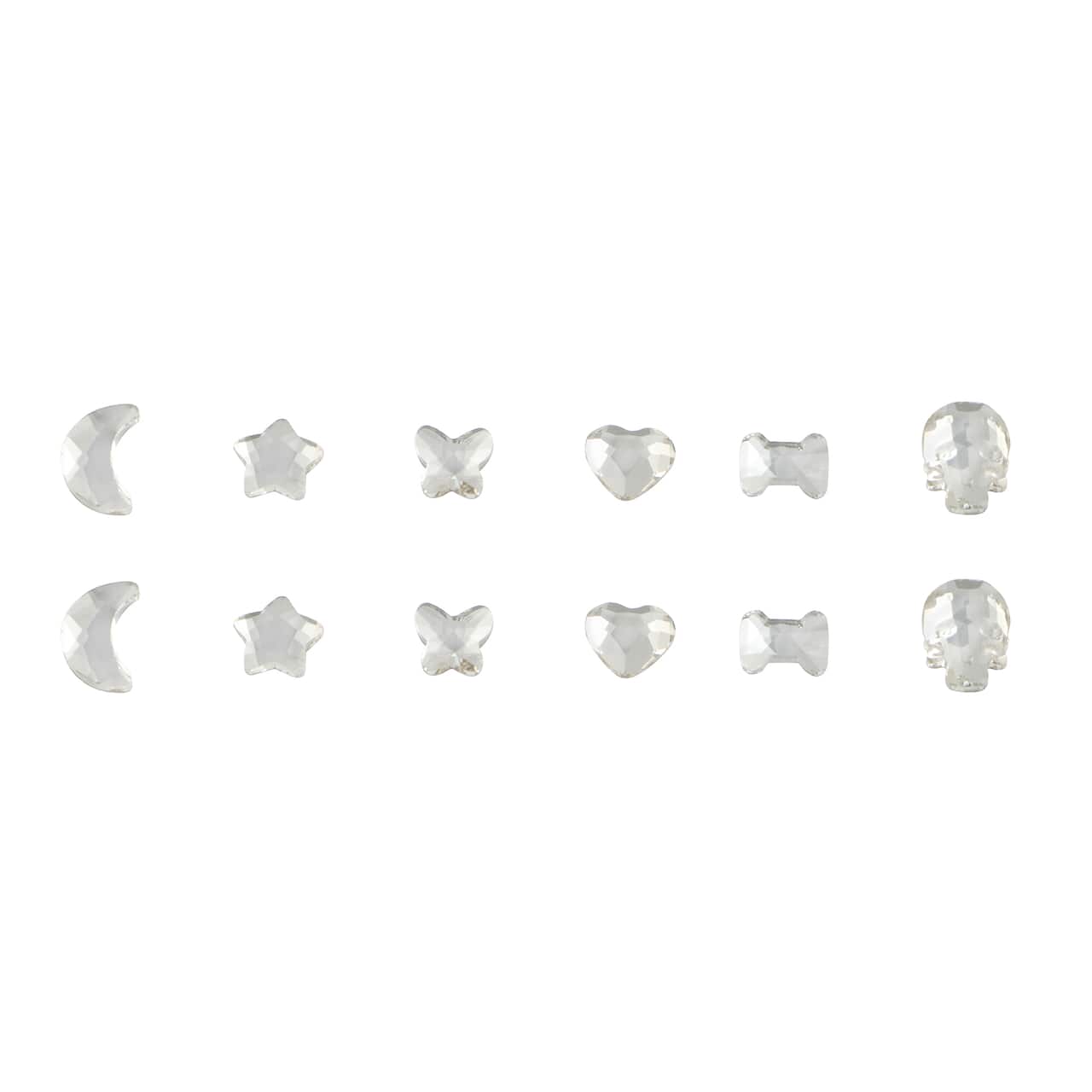 Mixed Shapes Glass Flatback Rhinestones by Bead Landing&#x2122;